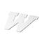 6 Pack: 13" White MDF Uppercase Letter by Make Market®